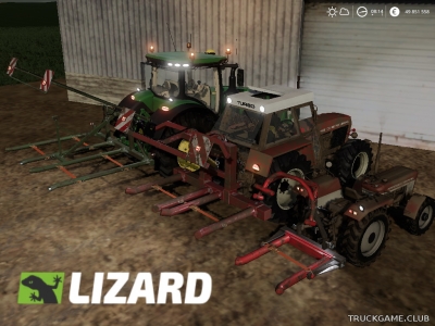 Мод "Lizard Roundbale Forks Pack" для Farming Simulator 2019
