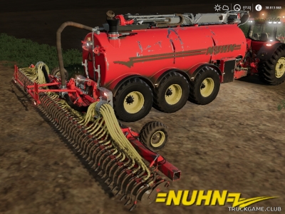 Мод "Nuhn Electra Steer Vacuum" для Farming Simulator 2019