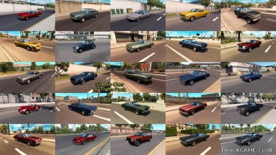 Мод "Classic Ai traffic pack by Jazzycat v4.5" для American Truck Simulator