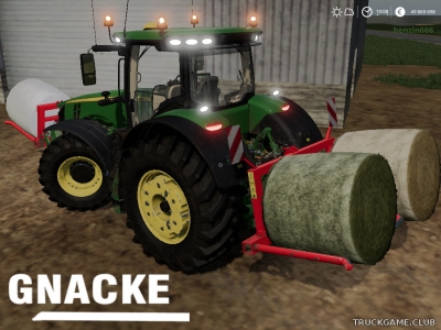 Мод "Gnacke Bale Carrier" для Farming Simulator 2019