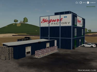 Мод "Yogurt Factory" для Farming Simulator 2019