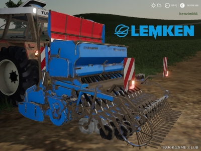 Мод "Lemken Saphir 8 v1.1" для Farming Simulator 2019