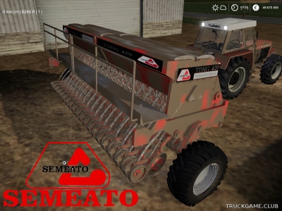Мод "Semeato TDNG 420" для Farming Simulator 2019