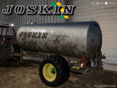 Мод "Joskin Aquatrans XL 7300 S" для Farming Simulator 2019