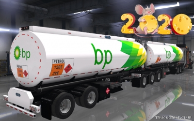 Мод "Owned Advanced B-Train Tanker" для American Truck Simulator