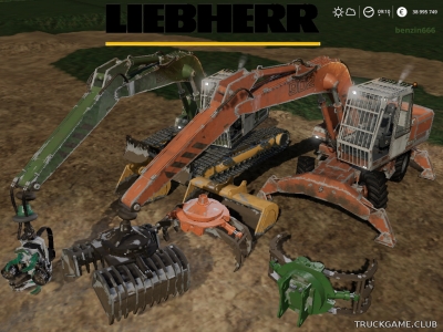 Мод "Liebherr 902" для Farming Simulator 2019