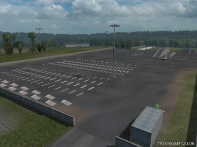 Мод "Truck Test Area v2.0" для Euro Truck Simulator 2
