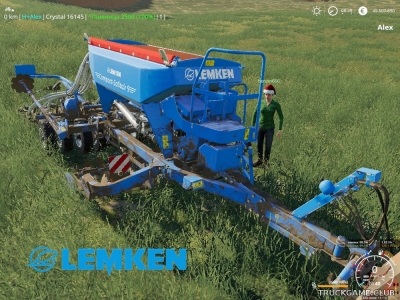 Мод "Lemken Compact-Solitair 9" для Farming Simulator 2019
