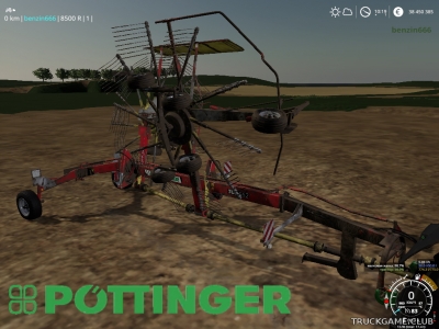 Мод "Poettinger Top 652" для Farming Simulator 2019