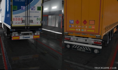 Мод "Signs For Trailers v0.8.0.70" для Euro Truck Simulator 2