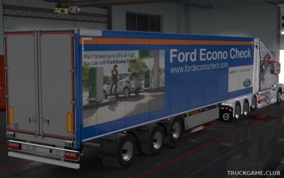 Мод "Owned Trailer 24 Skins" для Euro Truck Simulator 2