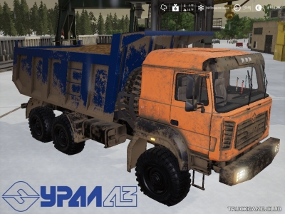 Мод "Урал-6370К v1.1" для Farming Simulator 2019