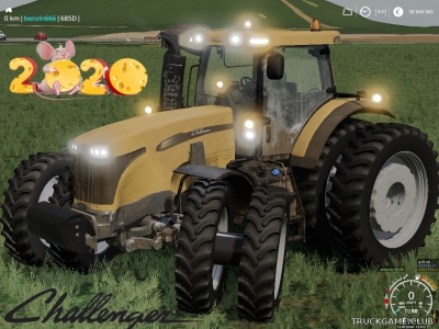 Мод "Challenger MT600D FL" для Farming Simulator 2019