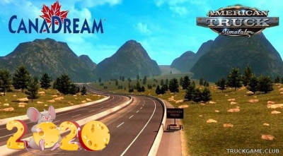 Мод "CanaDream v2.9.2" для American Truck Simulator