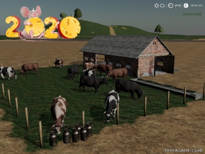 Мод "Placeable Polska Obora" для Farming Simulator 2019
