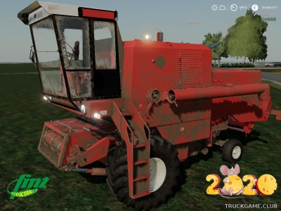 Мод "Bizon Z056 Super" для Farming Simulator 2019