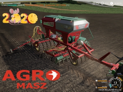Мод "Agromasz Salvis 3800" для Farming Simulator 2019