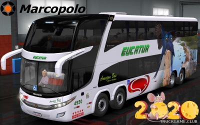 Мод "Marcopolo Paradiso G7 1800 DD v2.0" для Euro Truck Simulator 2