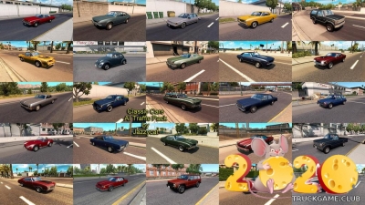 Мод "Classic Ai traffic pack by Jazzycat v4.7" для American Truck Simulator