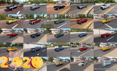 Мод "Classic Ai traffic pack by Jazzycat v4.8" для American Truck Simulator