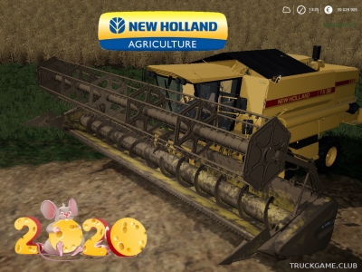 Мод "New Holland 74C" для Farming Simulator 2019