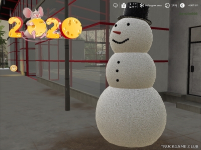 Мод "Placeable Snowman" для Farming Simulator 2019