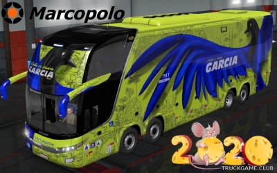 Мод "Marcopolo Paradiso G7 1600 LD v2.0" для Euro Truck Simulator 2