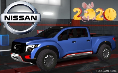Мод "Nissan Titan Warrior" для Euro Truck Simulator 2