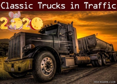 Мод "Classic truck traffic pack by TrafficManiac v1.2" для American Truck Simulator