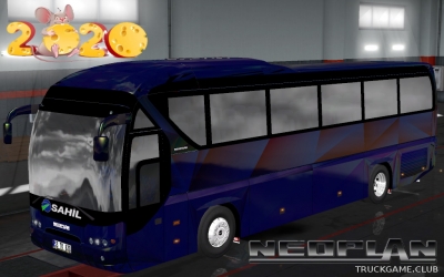 Мод "Neoplan Tourliner Euro 5" для Euro Truck Simulator 2