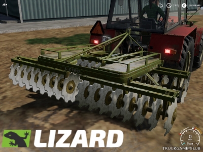 Мод "Lizard 32 Disc Harrows" для Farming Simulator 2019