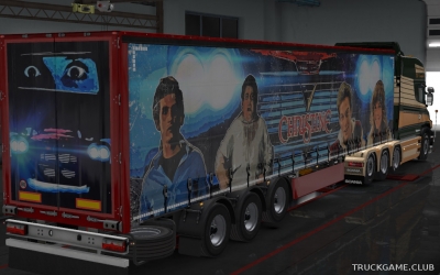Мод "Christine Trailer Skin" для Euro Truck Simulator 2