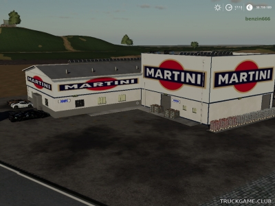 Мод "Martini Factory" для Farming Simulator 2019