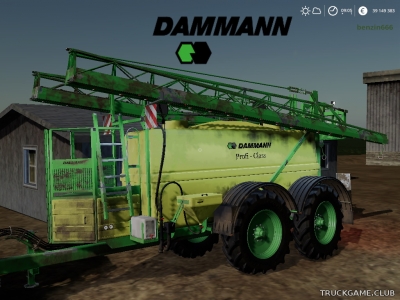 Мод "Dammann Profi Class Tandem" для Farming Simulator 2019