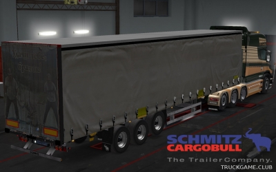 Мод "Owned Schmitz Old Trailer" для Euro Truck Simulator 2