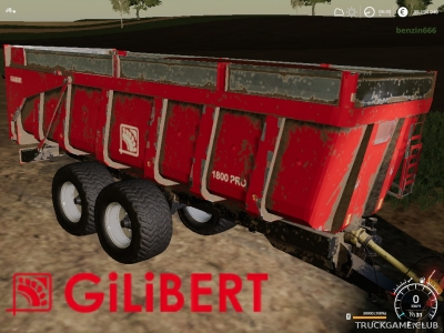Мод "Gilibert 1800 Pro" для Farming Simulator 2019