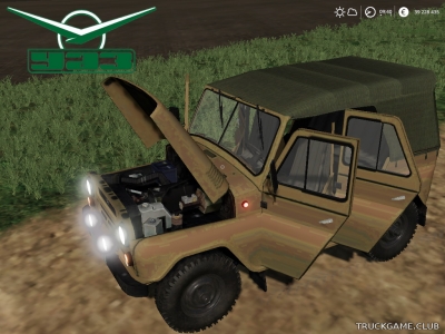 Мод "УАЗ-469 v2.0" для Farming Simulator 2019