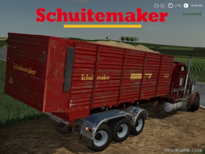 Мод "Schuitemaker Siwa 240 Hooklift Container" для Farming Simulator 2019