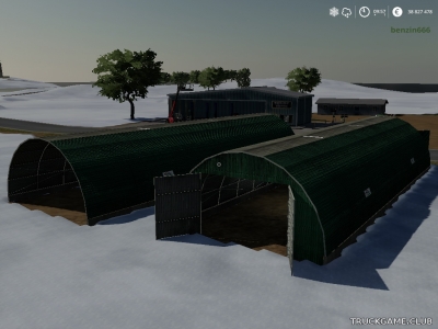 Мод "Placeable Tunnel Easy Shed" для Farming Simulator 2019