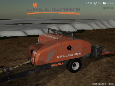 Мод "Gallignani 5690 S3" для Farming Simulator 2019