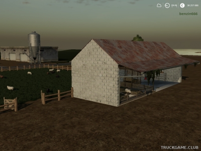 Мод "Placeable Large Sheep Pasture" для Farming Simulator 2019