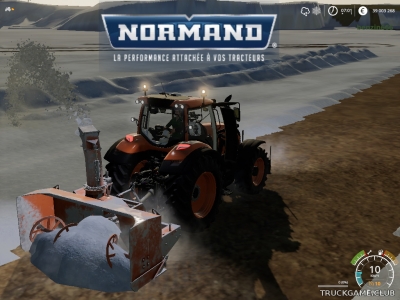 Мод "Normand Snow Blower" для Farming Simulator 2019
