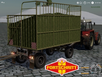 Мод "HW 60.11 Strohaufbau" для Farming Simulator 2019