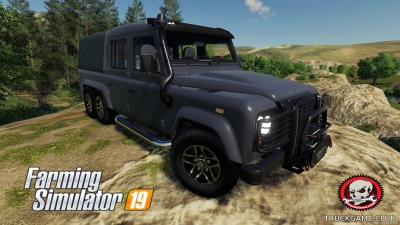 Мод "Land Rover Defender 110 6x6 V1.0" для Farming Simulator 2019