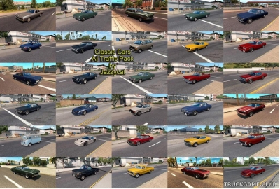 Мод "Classic Ai traffic pack by Jazzycat v5.0" для American Truck Simulator