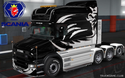 Мод "Scania T Longline Stepan Huber Skin" для Euro Truck Simulator 2