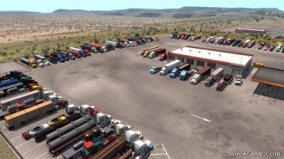 Мод "American Truck Stops  v1.1" для American Truck Simulator