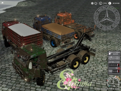 Мод "Mercedes Agrar" для Farming Simulator 2019