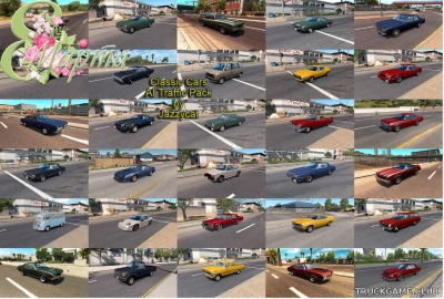 Мод "Classic Ai traffic pack by Jazzycat v5.2" для American Truck Simulator