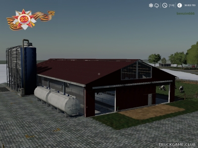 Мод "Placeable Large Cow Pasture" для Farming Simulator 2019